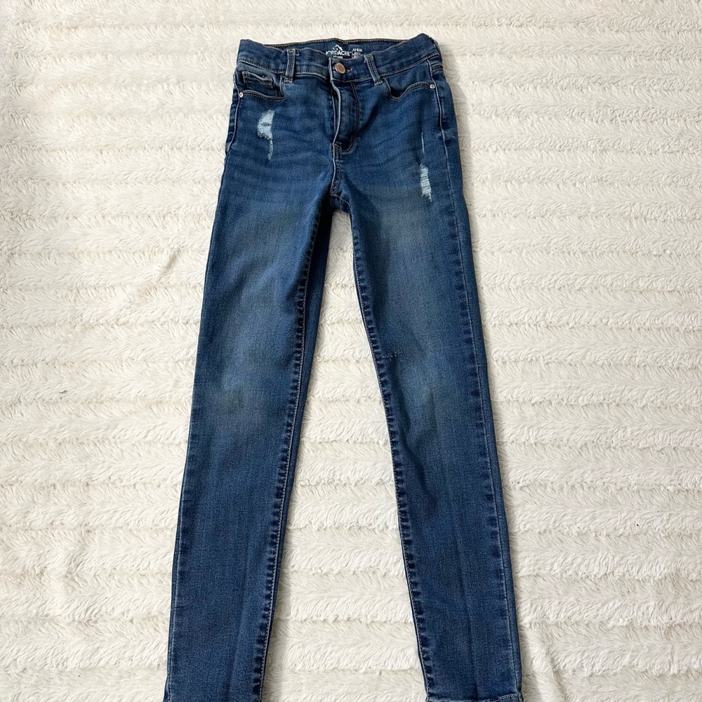 Girl’s Size 12 Slim Dark‎ Wash Skinny Jeans